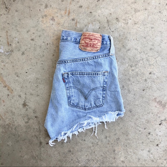 Levi's Pants - Levi’s 33” Hi-Rise Denim Cutoffs